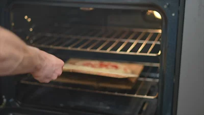 Compare the results again: Both pizzas look good, but the steel-baked pizza shows slightly better charring and crispness.