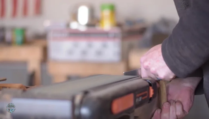 Clean up excess epoxy, and perform final sanding with 400 grit.