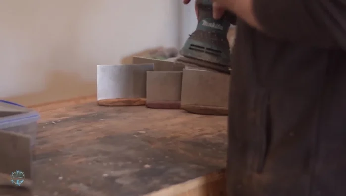 Clean up excess epoxy, and perform final sanding with 400 grit.