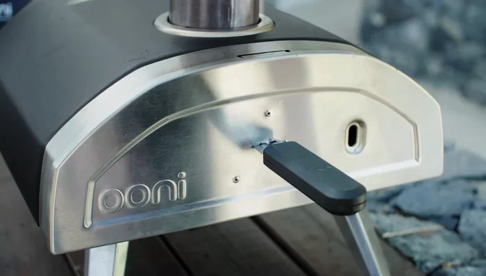 After 15 minutes, the oven is ready to cook pizza.