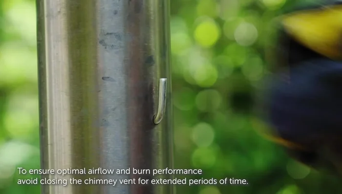 After 15 minutes, the oven is ready to cook pizza.