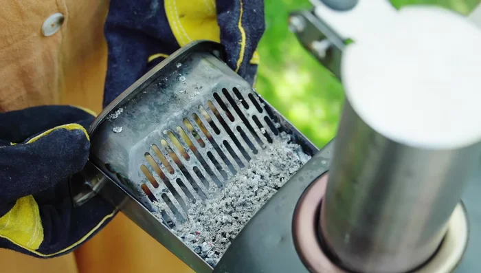 Wait at least an hour before moving the oven to allow it to cool down completely.