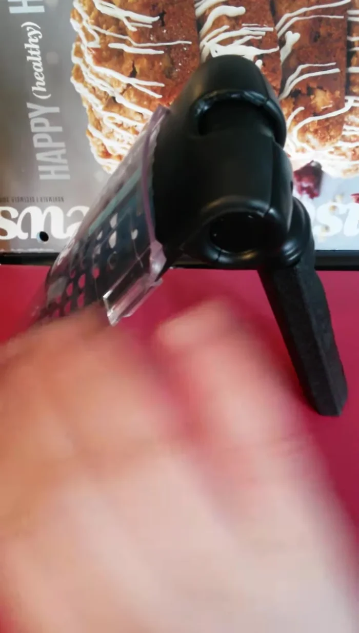 Slide the grater closed for storage.