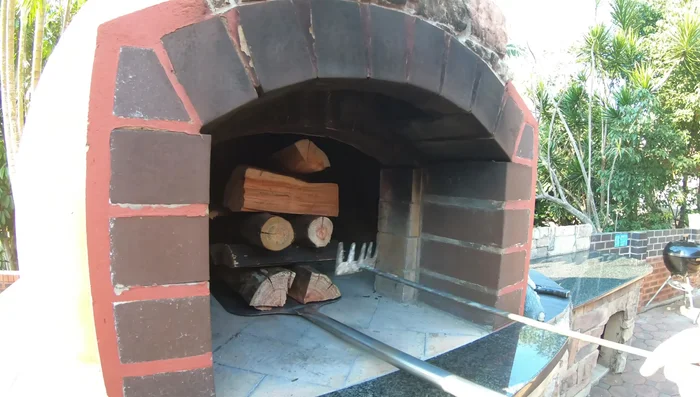 Place the logs towards the middle of the oven.