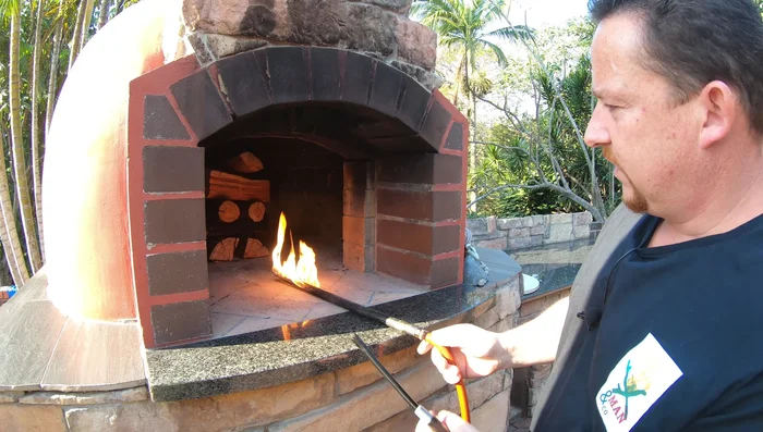 Let the fire burn for about 10 minutes, allowing it to become self-sustaining.