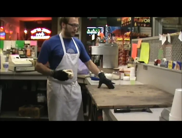 Repeat steps 3 and 4 for both sides of the stone, focusing on heavier grime.