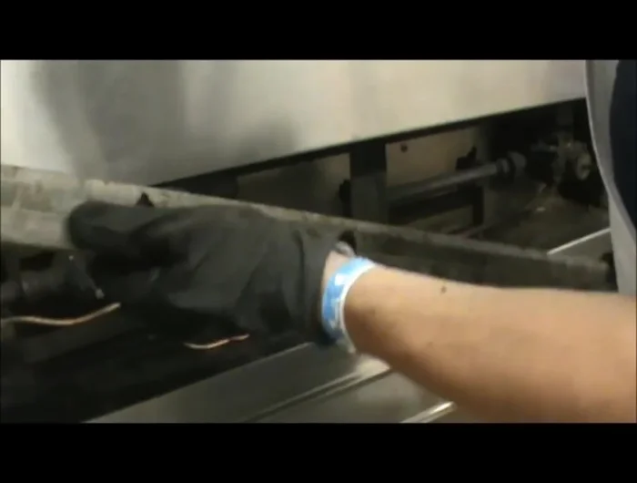 Clean the oven racks and any other areas where debris collects.