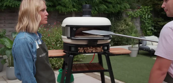 Bake for 60-90 seconds at high heat (900°F), rotating as needed to ensure even cooking.