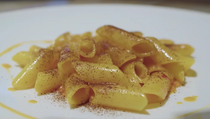 Gourmet penne alla vodka pasta dish