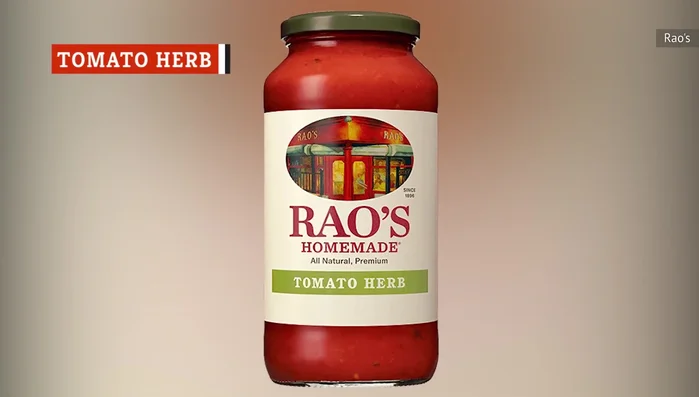 Rao's Homemade Tomato Herb sauce jar