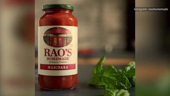 Rao's Homemade Marinara sauce jar