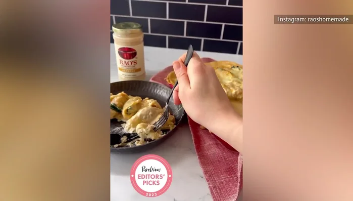 Rao's Alfredo sauce pasta dish