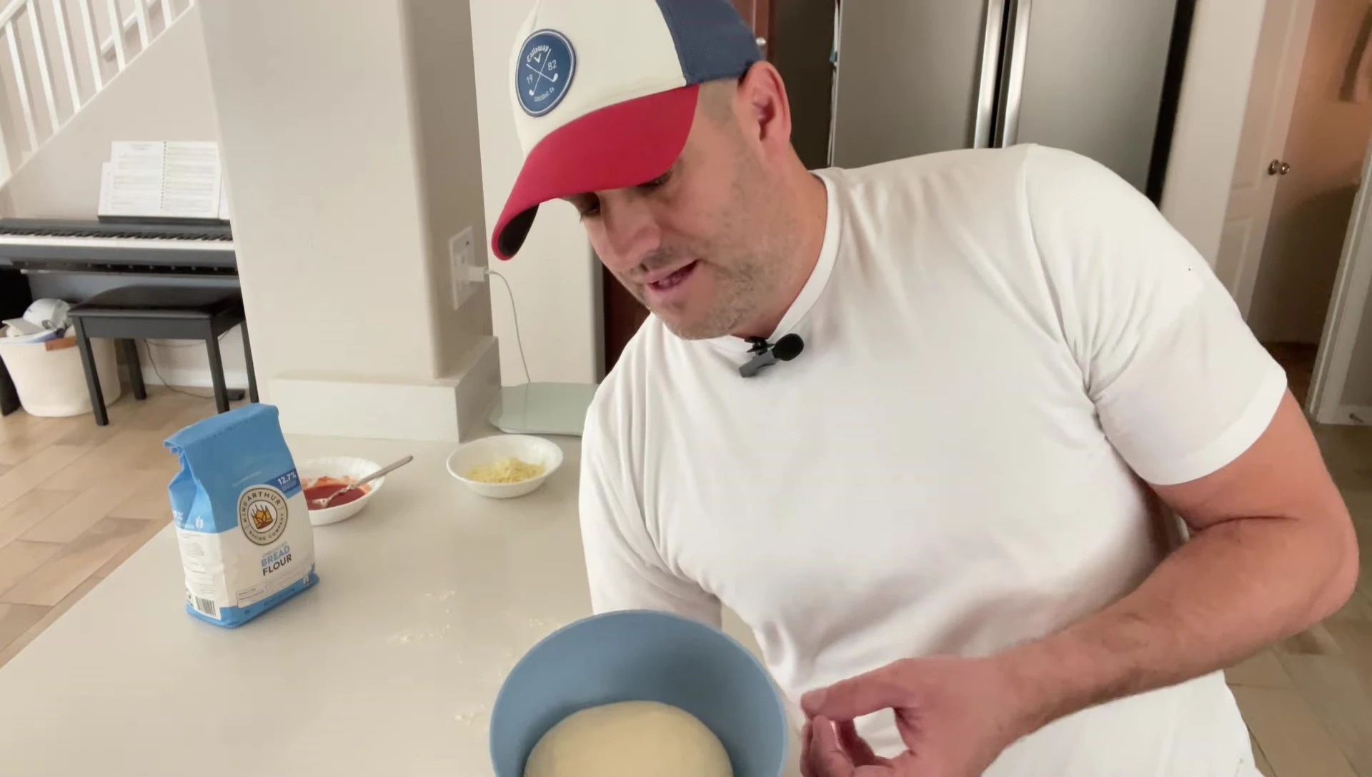 King Arthur vs All-Trumps flour dough