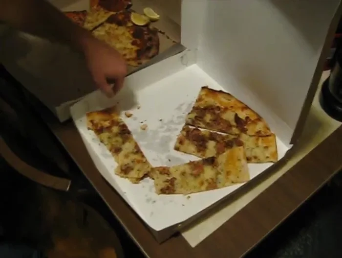 Let it cook for about a minute. This allows for direct heat transfer to crisp the crust.