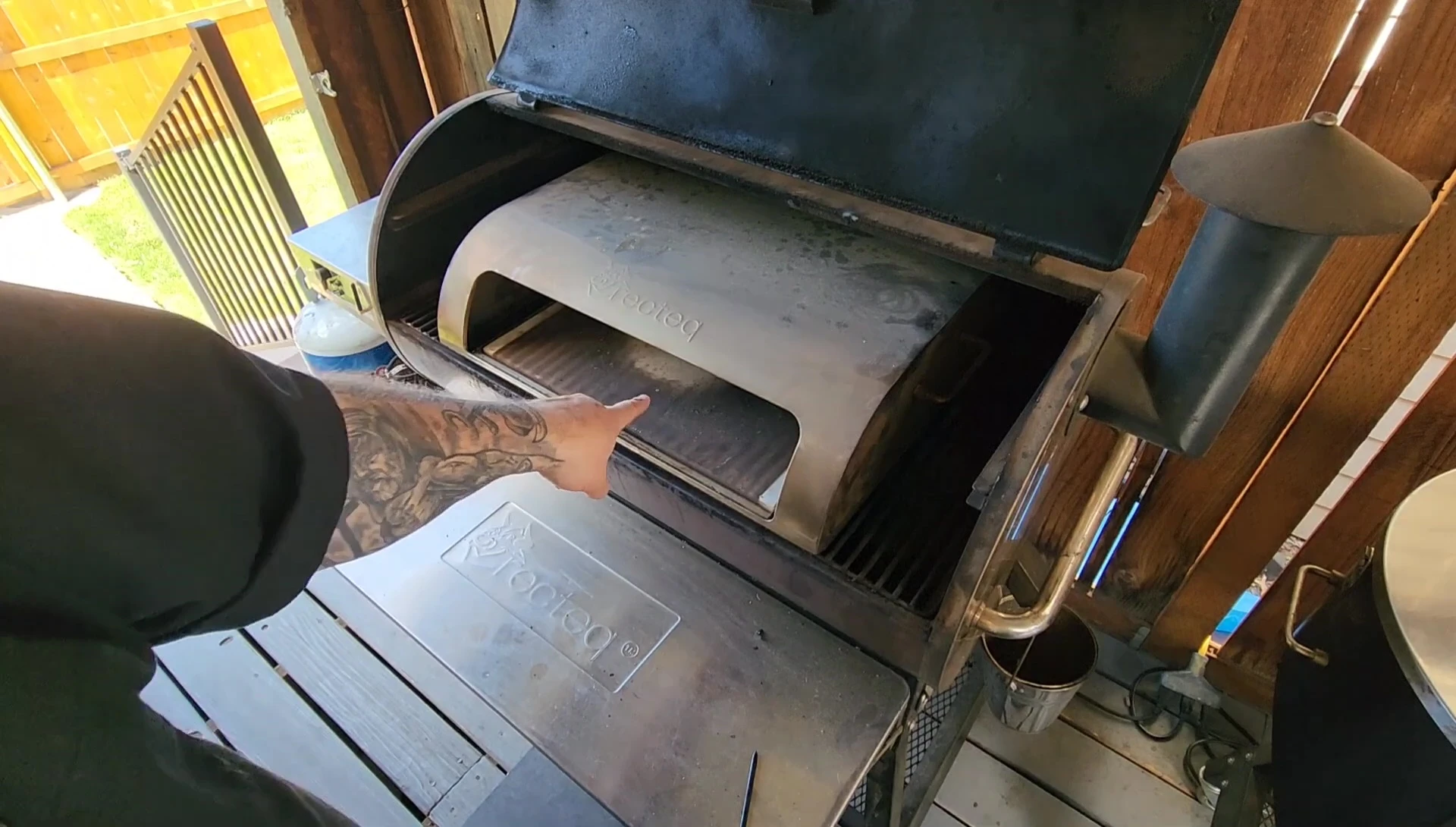Ideal internal oven temperature for pizza cooking