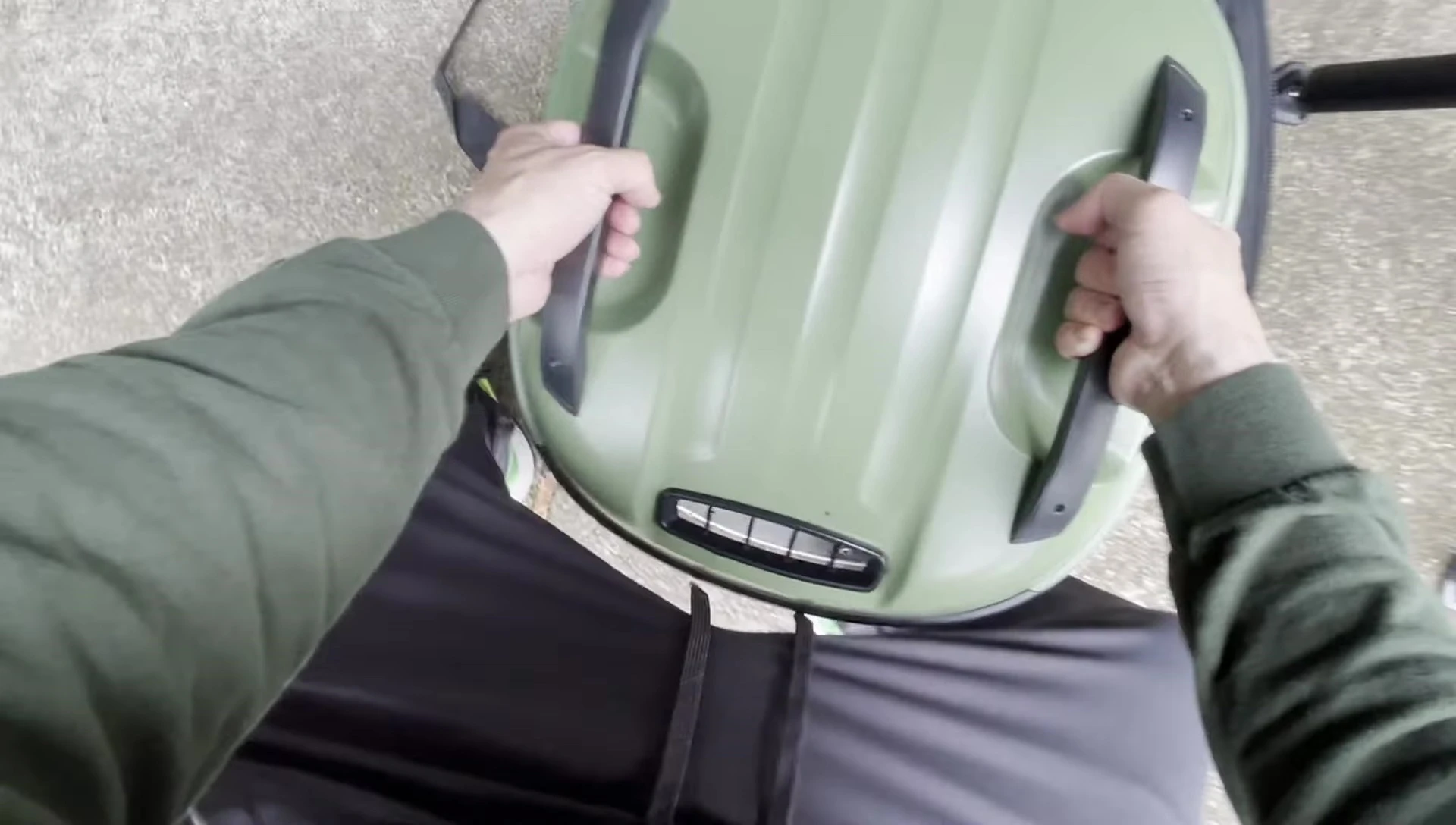 Gozney Tread in its carrying case