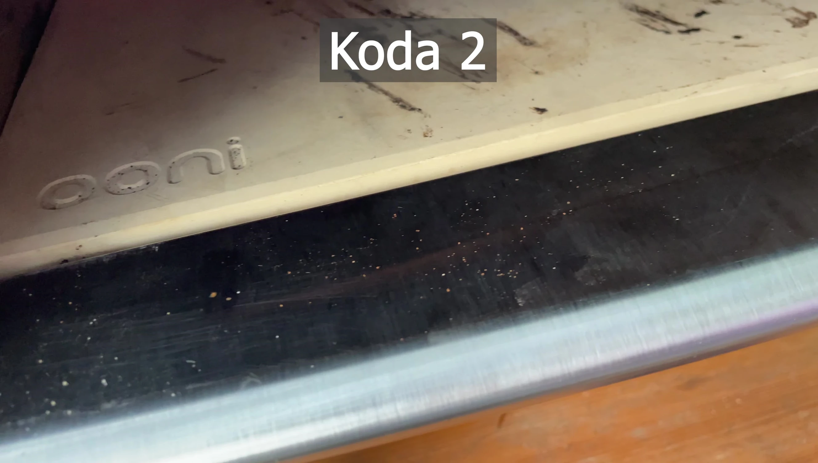 Image showing the manual ignition system on the back of the Ooni Koda 12.