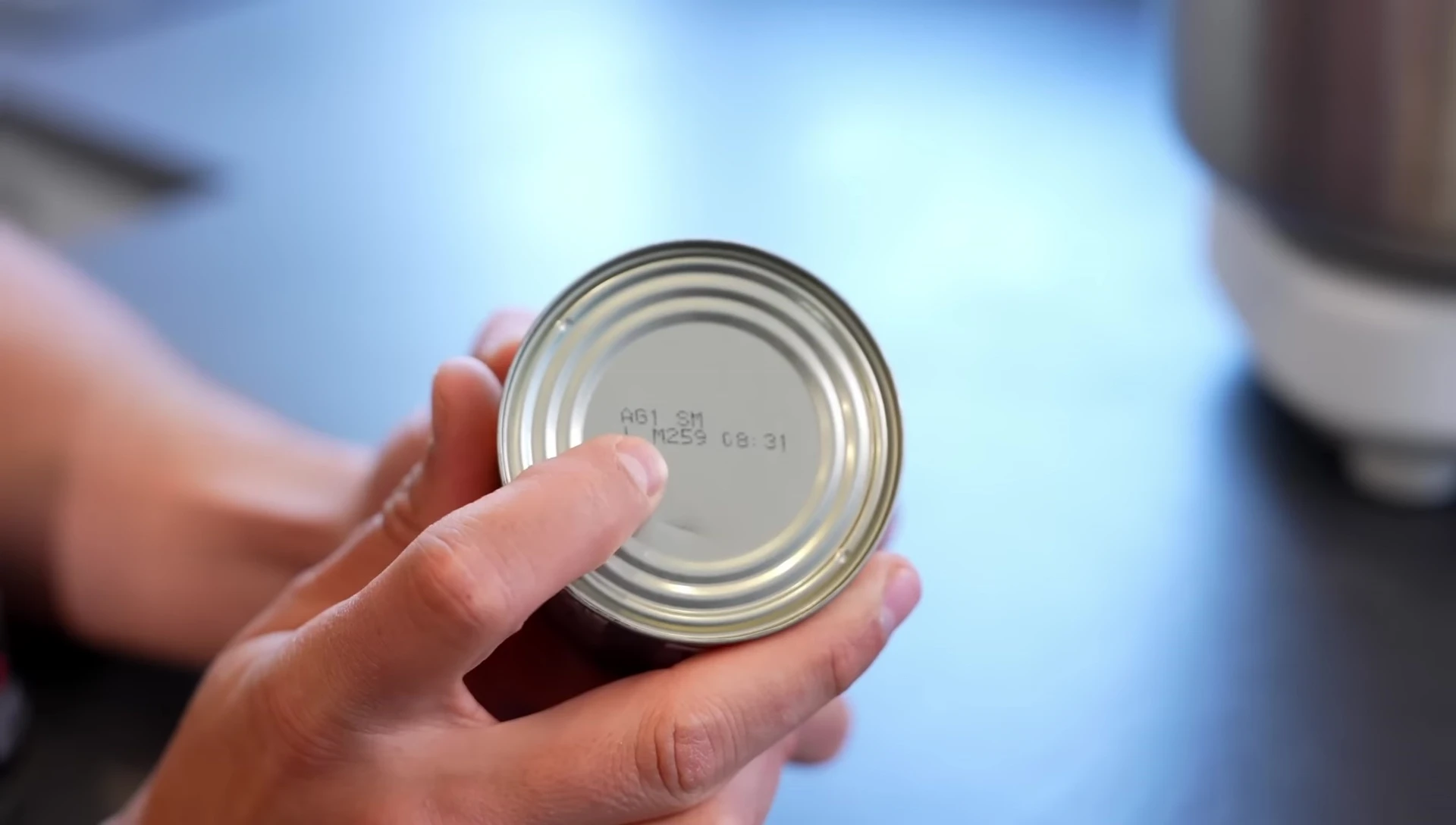 The San Marzano can showing the harvest date