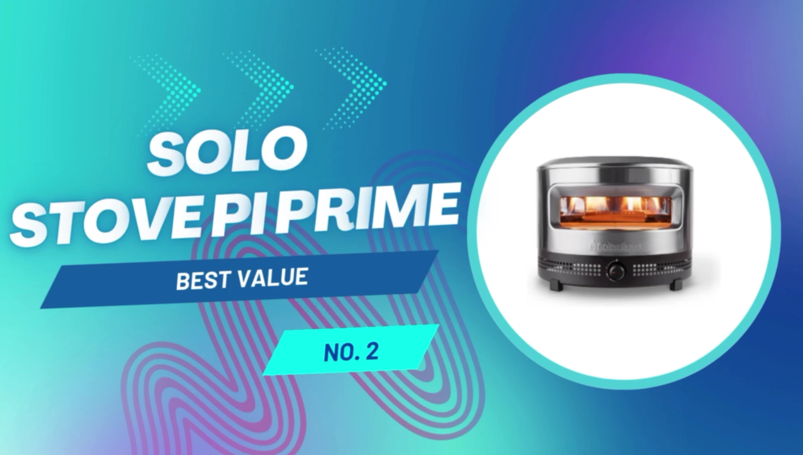 The Solo Stove Pi Prime, emphasizing its lightweight and portable design.